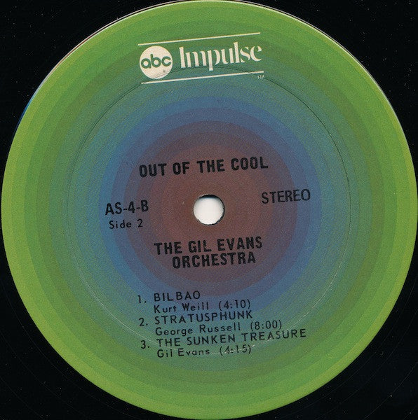 Gil Evans And His Orchestra - Out Of The Cool (Vinyl, LP, Reissue, Stereo) Very Good (VG) / Good Plus (G+)