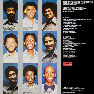 The Power Of Attorney - From The Inside... (Vinyl, LP, Album, Reissue) Very Good Plus (VG+) / Good Plus (G+)