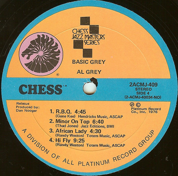 Al Gray - Basic Gray (2xVinyl, LP, Compilation) Very Good (VG) / Fair (F)
