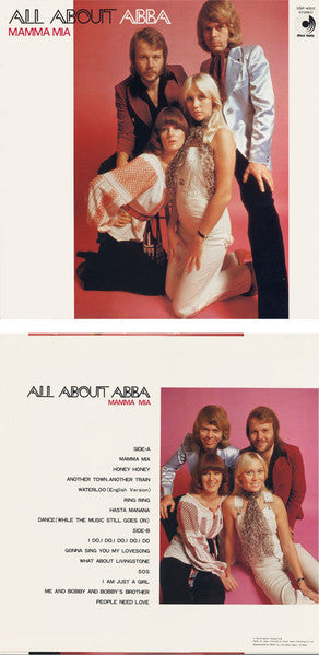 ABBA - All About ABBA / Mamma Mia (Vinyl, LP, Compilation) Very Good (VG) / Very Good (VG)