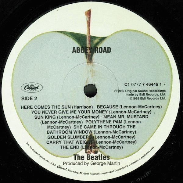 The Beatles - Abbey Road (Vinyl, LP, Album, Limited Edition, Reissue, Stereo) Mint (M) / Mint (M)