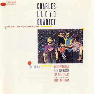 The Charles Lloyd Quartet - A Night In Copenhagen (Vinyl, LP, Album) Very Good Plus (VG+) / Very Good (VG)