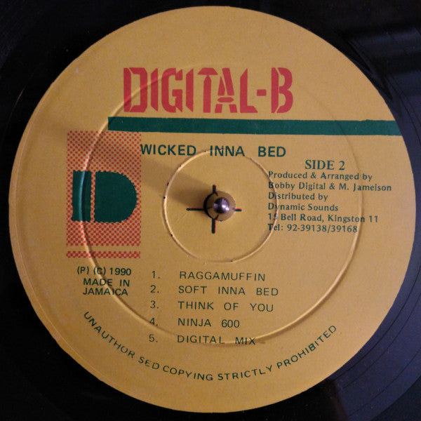 Various - Wicked Inna Bed (Vinyl, LP, Compilation) Very Good (VG) / Very Good Plus (VG+)
