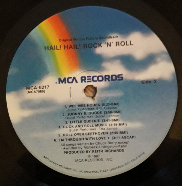 Chuck Berry - Hail! Hail! Rock 'N' Roll - Original Motion Picture Soundtrack (Vinyl, LP, Album) Very Good Plus (VG+) / Near Mint (NM or M-)
