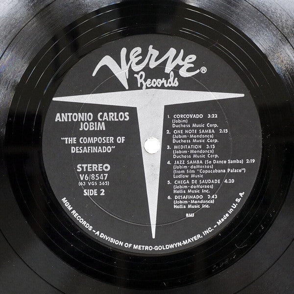 Antonio Carlos Jobim - The Composer Of Desafinado, Plays (Vinyl, LP, Album, Reissue, Stereo) Good Plus (G+) / Very Good (VG)