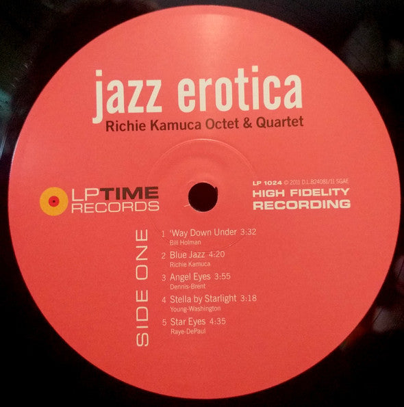 Richie Kamuca - Jazz Erotica (Vinyl, LP, Album, Reissue) Very Good (VG) / Very Good Plus (VG+)