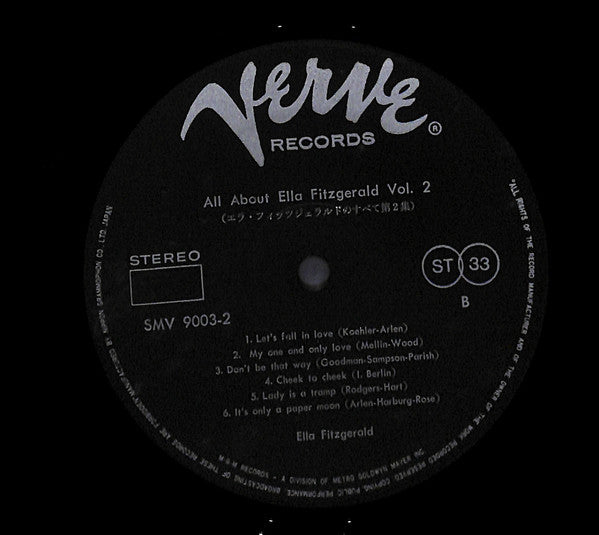 Ella Fitzgerald - All About Ella Fitzgerald (2xVinyl, LP, Compilation) Very Good Plus (VG+) / Very Good Plus (VG+)