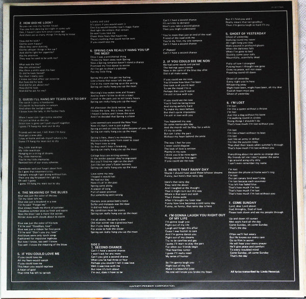 Carmen McRae - Bittersweet (Vinyl, LP, Album, Promo, Stereo) Very Good Plus (VG+) / Very Good (VG)
