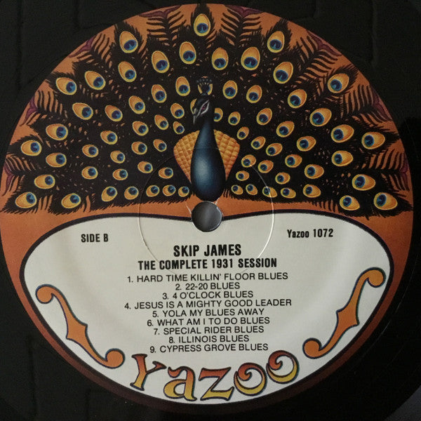 Skip James - The Complete 1931 Session (Vinyl, LP, Compilation) Good Plus (G+) / Very Good (VG)