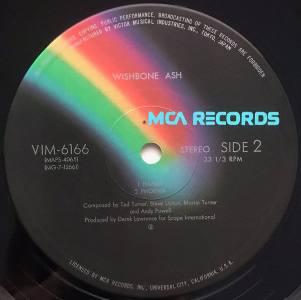 Wishbone Ash - Wishbone Ash = 光なき世界 (Vinyl, LP, Album, Reissue) Very Good Plus (VG+) / Very Good Plus (VG+)