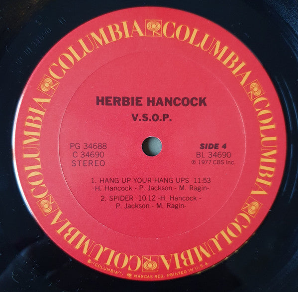 Herbie Hancock - V.S.O.P. (2xVinyl, LP, Album) Good Plus (G+) / Very Good Plus (VG+)