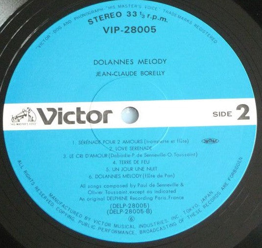 Jean-Claude Borelly - Dolannes Melody (Vinyl, LP, Album)
