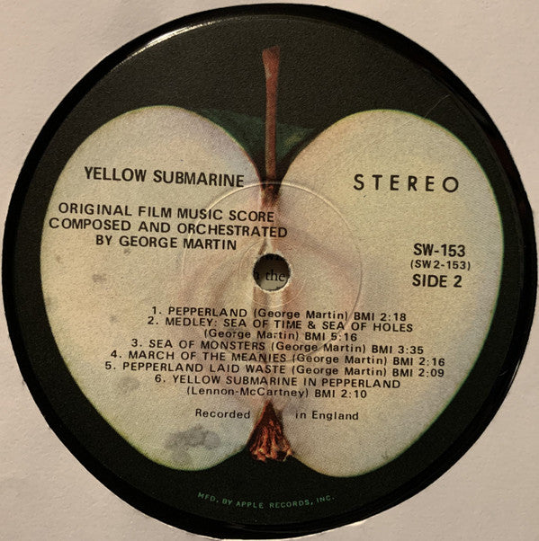 The Beatles - Yellow Submarine (Vinyl, LP, Album, Stereo) Very Good (VG) / Very Good Plus (VG+)