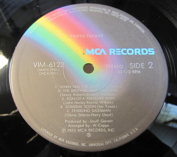 Tanya Tucker - Tanya Tucker (Vinyl, LP, Album, Reissue) Good Plus (G+) / Very Good Plus (VG+)