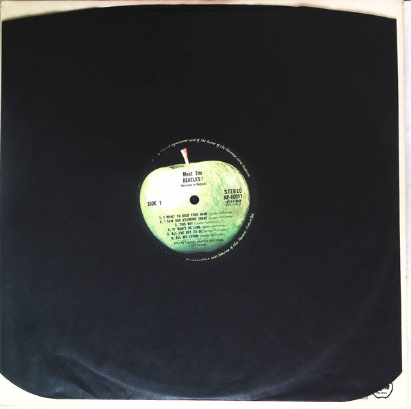 The Beatles - Meet The Beatles! (Vinyl, LP, Album, Reissue, Stereo) Very Good Plus (VG+) / Very Good (VG)