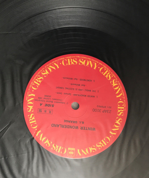 G.I. Orange - Winter Wonderland (Vinyl, LP, Mini-Album, Promo) Very Good Plus (VG+) / Very Good (VG)
