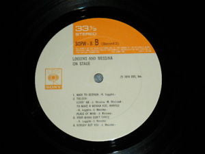Loggins And Messina - On Stage (2xVinyl, LP, Album) Very Good (VG) / Very Good Plus (VG+)