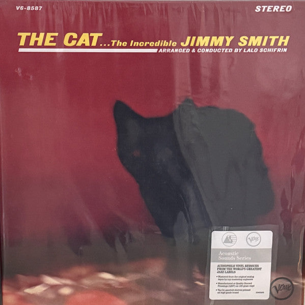 Jimmy Smith - The Cat (Vinyl, LP, Album, Reissue, Stereo) Good Plus (G+) / Good (G)