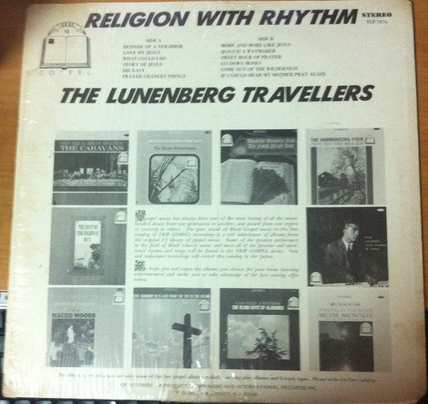 Lunenberg Travelers - Religion With Rhythm (Vinyl, LP, Album, Reissue, Stereo) Very Good (VG) / Fair (F)