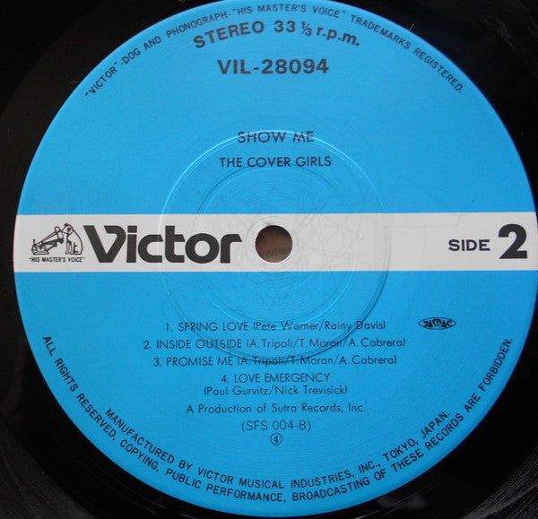The Cover Girls - Show Me (Vinyl, LP, Album)