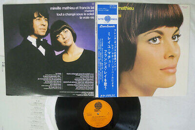 Mireille Mathieu - Chante Francis Lai (Vinyl, LP, Album, Stereo) Very Good (VG) / Good Plus (G+)