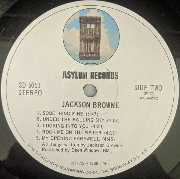 Jackson Browne - Jackson Browne (Vinyl, LP, Album, Stereo) Very Good (VG) / Good Plus (G+)