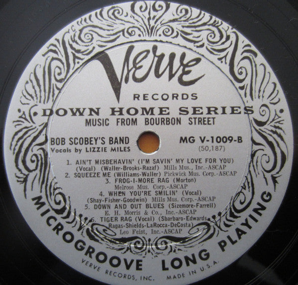 Bob Scobey - Bourbon Street (Vinyl, LP, Album) Very Good (VG) / Good (G)
