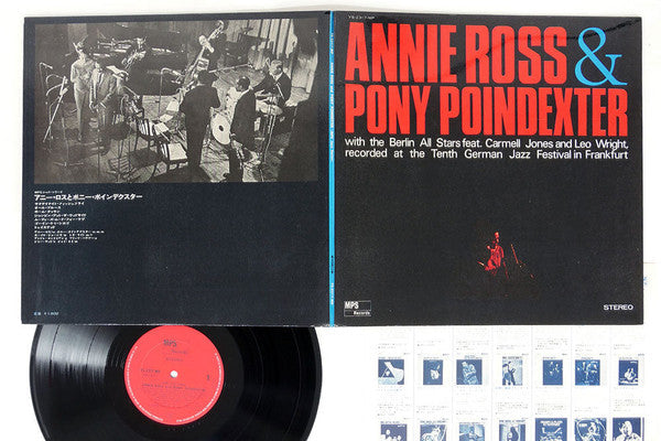Annie Ross - Recorded At The Tenth German Jazz Festival In Frankfurt (Vinyl, LP, Album, Stereo) Very Good (VG) / Very Good (VG)
