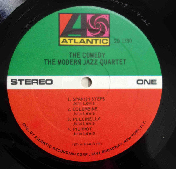 The Modern Jazz Quartet - The Comedy (Vinyl, LP, Album, Repress, Stereo) Very Good Plus (VG+) / Very Good Plus (VG+)
