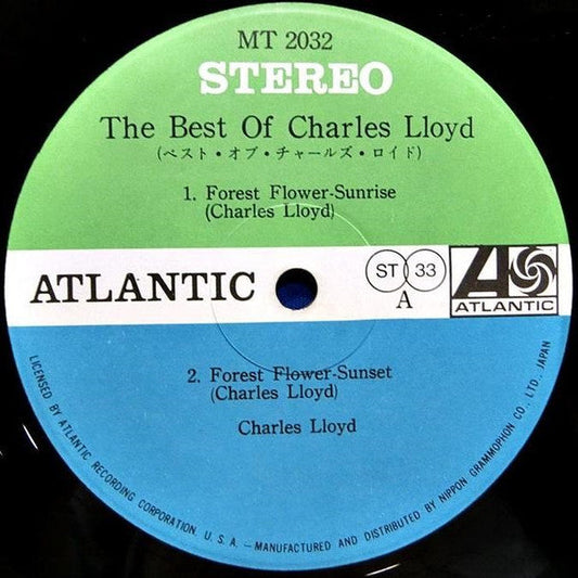 Charles Lloyd - The Best Of Charles Lloyd (Vinyl, LP, Compilation, Stereo) Very Good (VG) / Good Plus (G+)