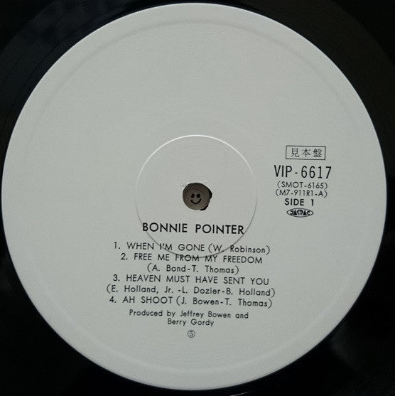 Bonnie Pointer - Bonnie Pointer (Vinyl, LP, Album, Promo) Very Good (VG) / Very Good (VG)