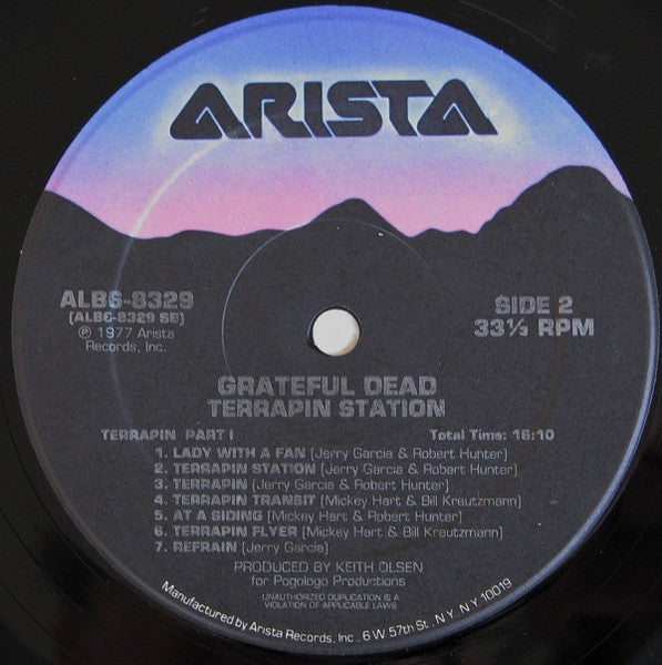 The Grateful Dead - Terrapin Station (Vinyl, LP, Album, Reissue) Very Good (VG) / Very Good Plus (VG+)
