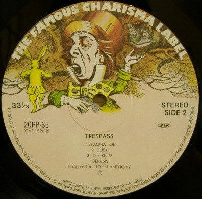 Genesis - Trespass (Vinyl, LP, Album, Reissue)