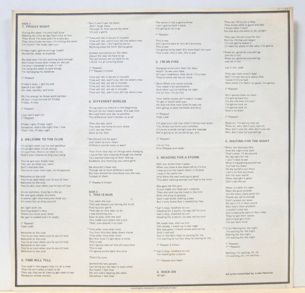 Vandenberg - Heading For A Storm (Vinyl, LP, Album)