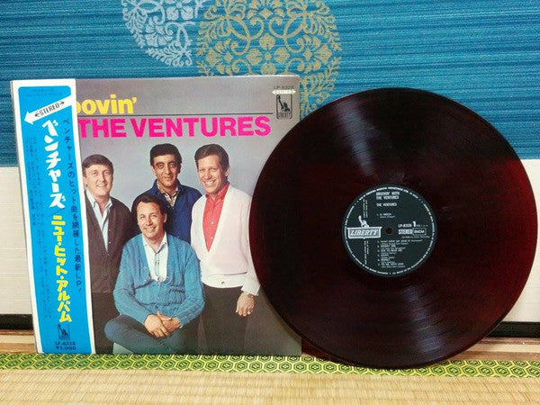 The Ventures - Groovin' With The Ventures (Vinyl, LP, Compilation, Stereo) Very Good (VG) / Very Good (VG)
