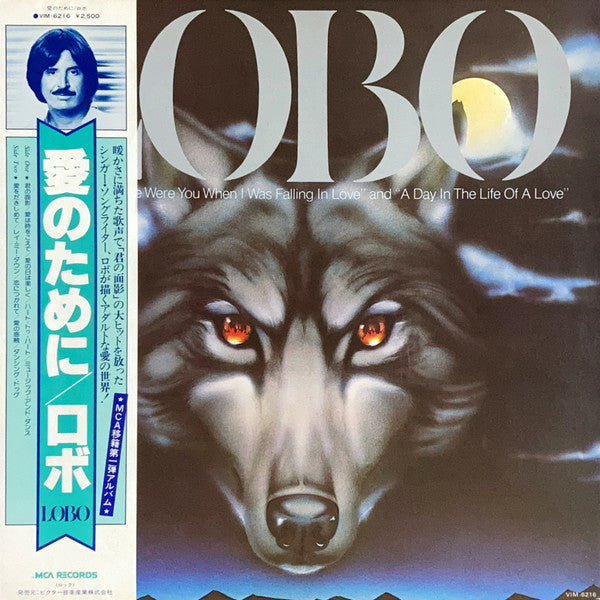 Lobo (3) - Lobo (Vinyl, LP, Album) Very Good (VG) / Very Good Plus (VG+)