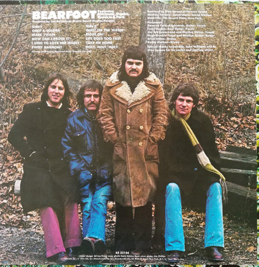 Bearfoot - Bearfoot (Vinyl, LP, Album) Very Good (VG) / Very Good (VG)