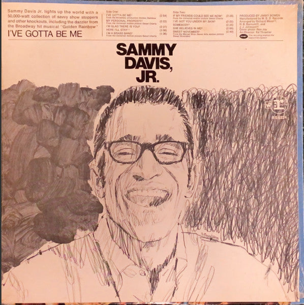 Sammy Davis Jr. - I've Gotta Be Me (Vinyl, LP, Album, Stereo) Very Good (VG) / Good Plus (G+)