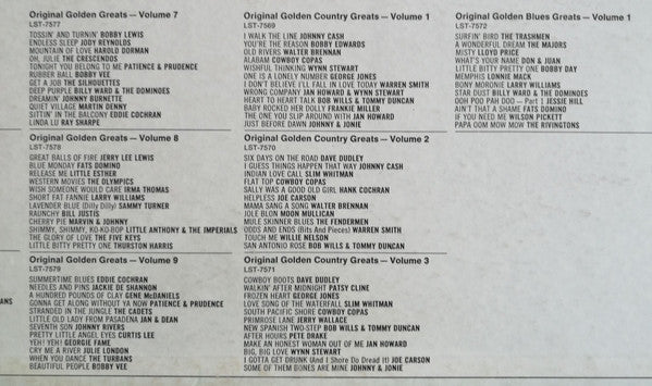 Various - Original Golden Greats Vol. 4 (Vinyl, LP, Compilation) Good Plus (G+) / Very Good (VG)