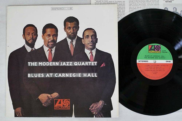 The Modern Jazz Quartet - Blues At Carnegie Hall (Vinyl, LP, Album, Stereo) Very Good Plus (VG+) / Very Good Plus (VG+)