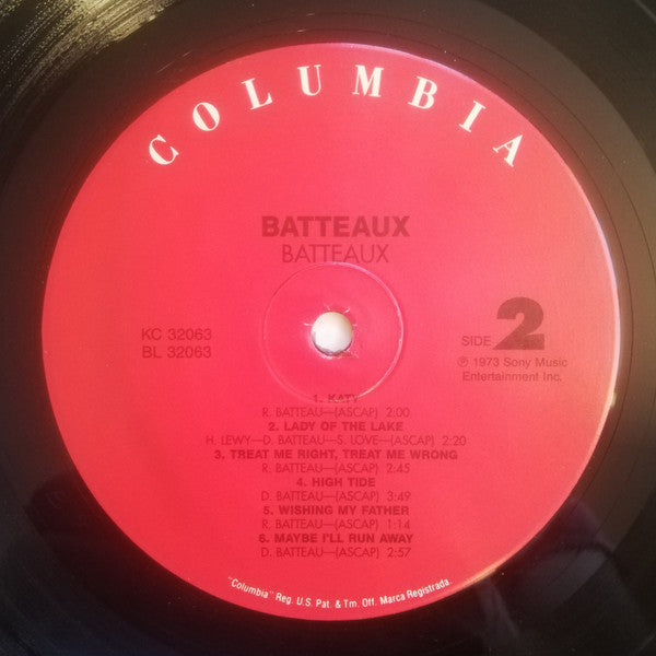 Batteaux - Batteaux (Vinyl, LP, Album, Reissue, Unofficial Release) Very Good Plus (VG+) / Very Good Plus (VG+)