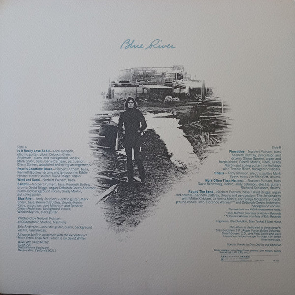 Eric Andersen (2) - Blue River (Vinyl, LP, Album) Very Good (VG) / Very Good (VG)