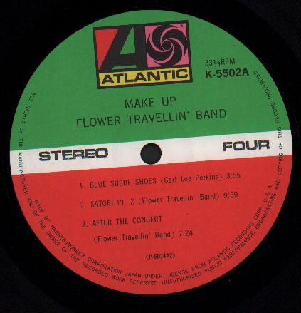 Flower Travellin' Band - Make Up (Vinyl, LP, Album, Reissue)