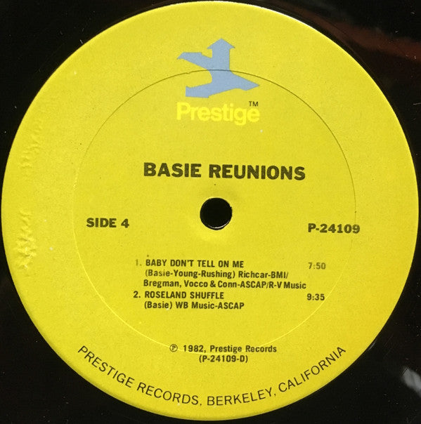 Buck Clayton - Basie Reunions (Vinyl, Vinyl, All Media, LP, Album, Reissue, LP, Album, Reissue, Compilation, Remastered) Very Good Plus (VG+) / Very Good (VG)