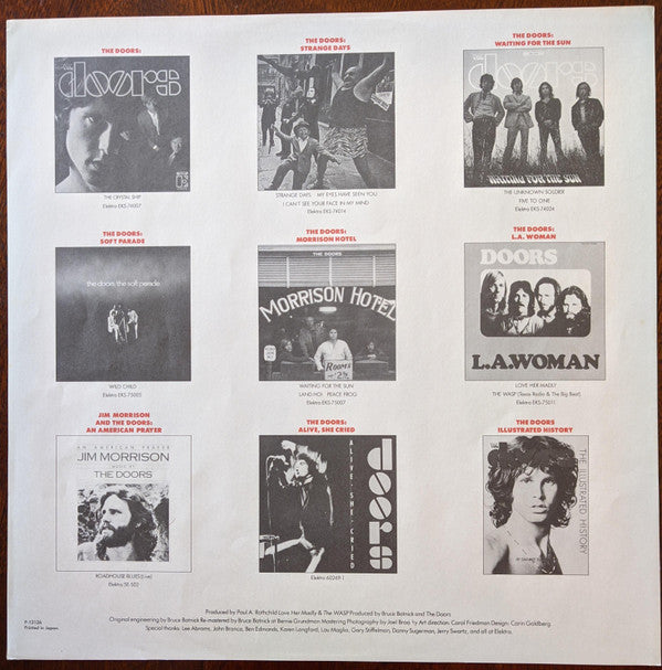 The Doors - Classics (Vinyl, LP, Compilation) Very Good Plus (VG+) / Very Good (VG)
