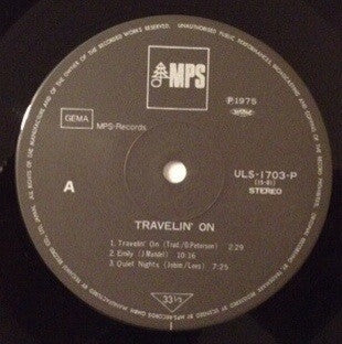 Oscar Peterson - Travelin' On (Vinyl, LP, Album, Reissue, Stereo) Very Good Plus (VG+) / Very Good Plus (VG+)