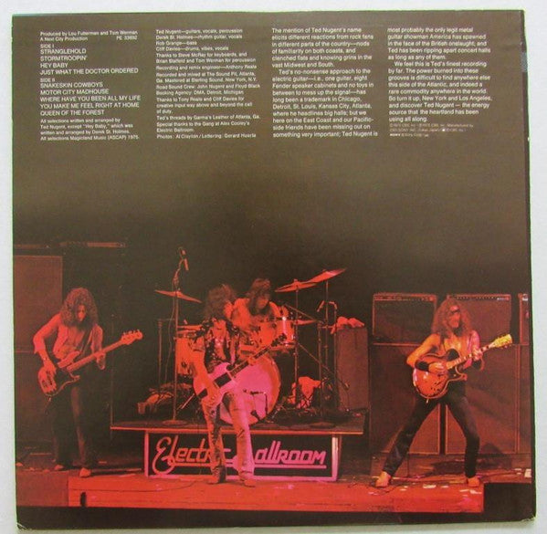 Ted Nugent - Ted Nugent (Vinyl, LP, Album, Reissue) Very Good Plus (VG+) / Very Good (VG)