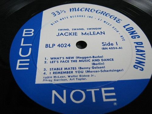 Jackie McLean - Swing, Swang, Swingin' (Vinyl, LP, Album, Limited Edition, Reissue, Mono) Very Good Plus (VG+) / Near Mint (NM or M-)