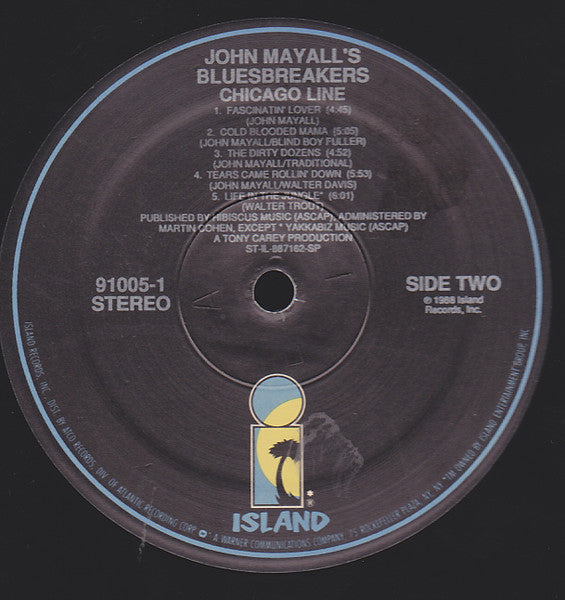 John Mayall & The Bluesbreakers - Chicago Line (Vinyl, LP, Album) Very Good Plus (VG+) / Very Good Plus (VG+)