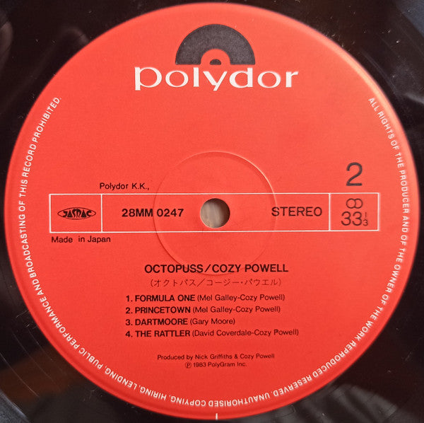 Cozy Powell - Octopuss (Vinyl, LP, Album)